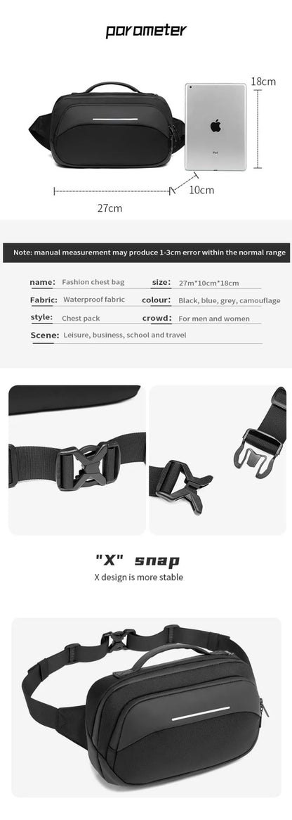 Ozuko 9551 UrbanGuard Waterproof Anti-Theft Sling Bag