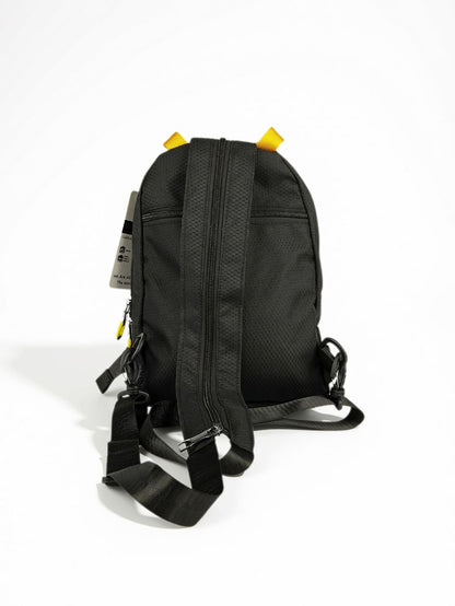 Tough Warrior Tactical Convertible Zipper-Strap Sling Backpack & Crossbody Bag — Black & Yellow