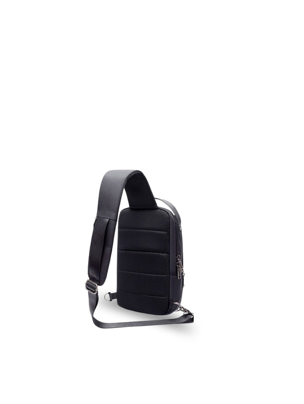 Waterproof Crossbody Chest Bag with USB Charging Port