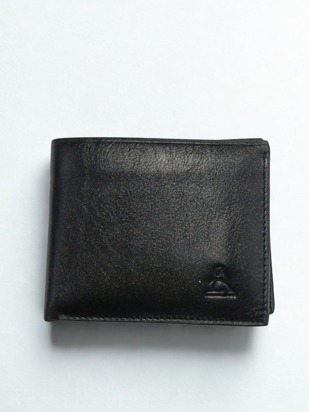 Leather Men's Genuine Classic Leather Bi-Fold Wallet