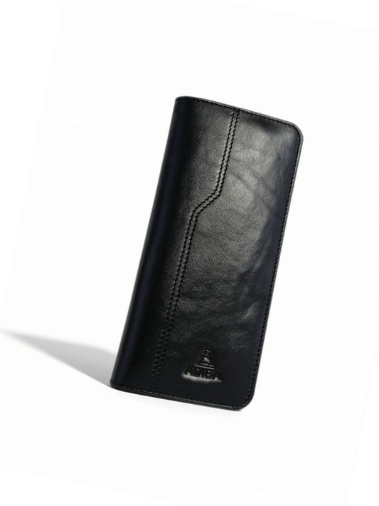 Men's Genuine Leather Long Clutch Wallet