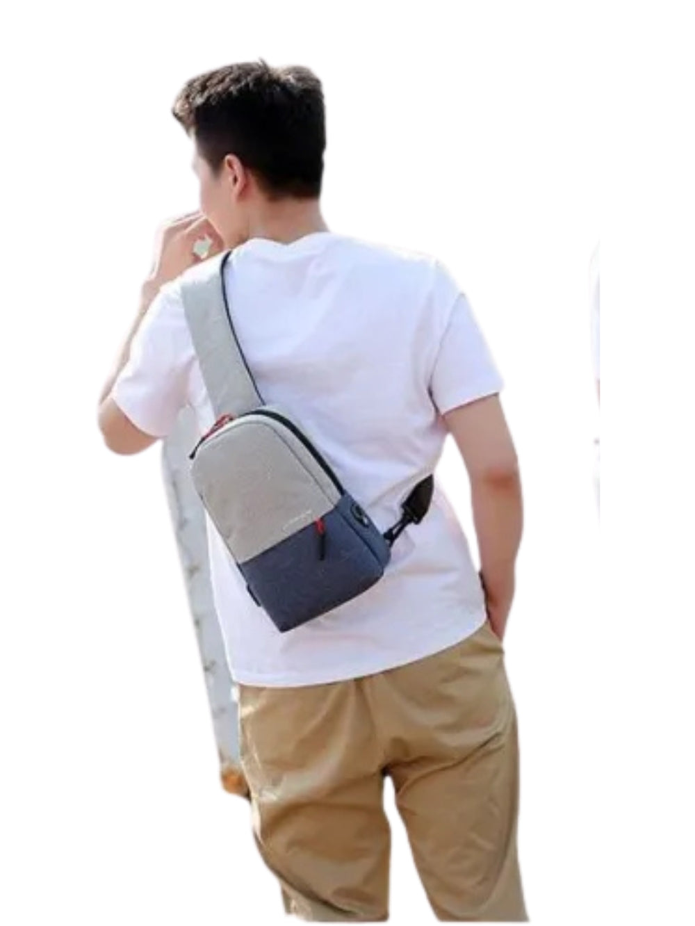 Kaspersky Lightweight Dual-Tone Outdoor Mini Crossbody Sling Bag
