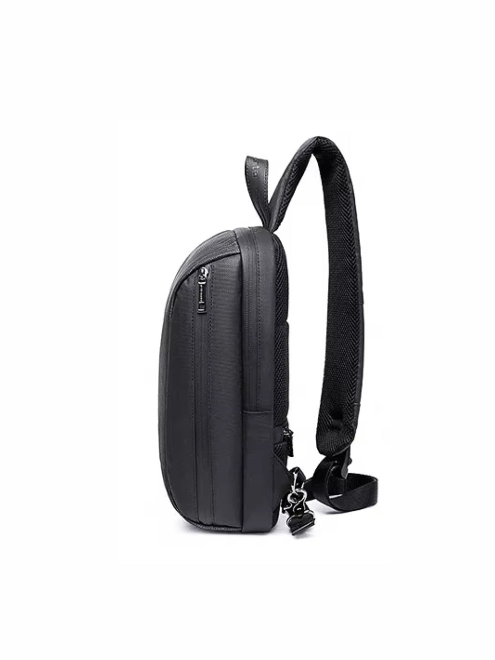 Waterproof Outdoor Sling Bag with USB Charging Port