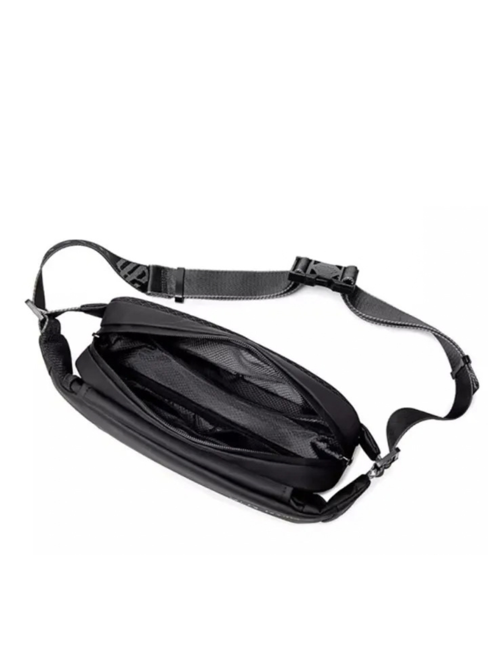 Arctic Hunter YB00029 Waterproof Casual Chest Bag & Crossbody Sling — Black