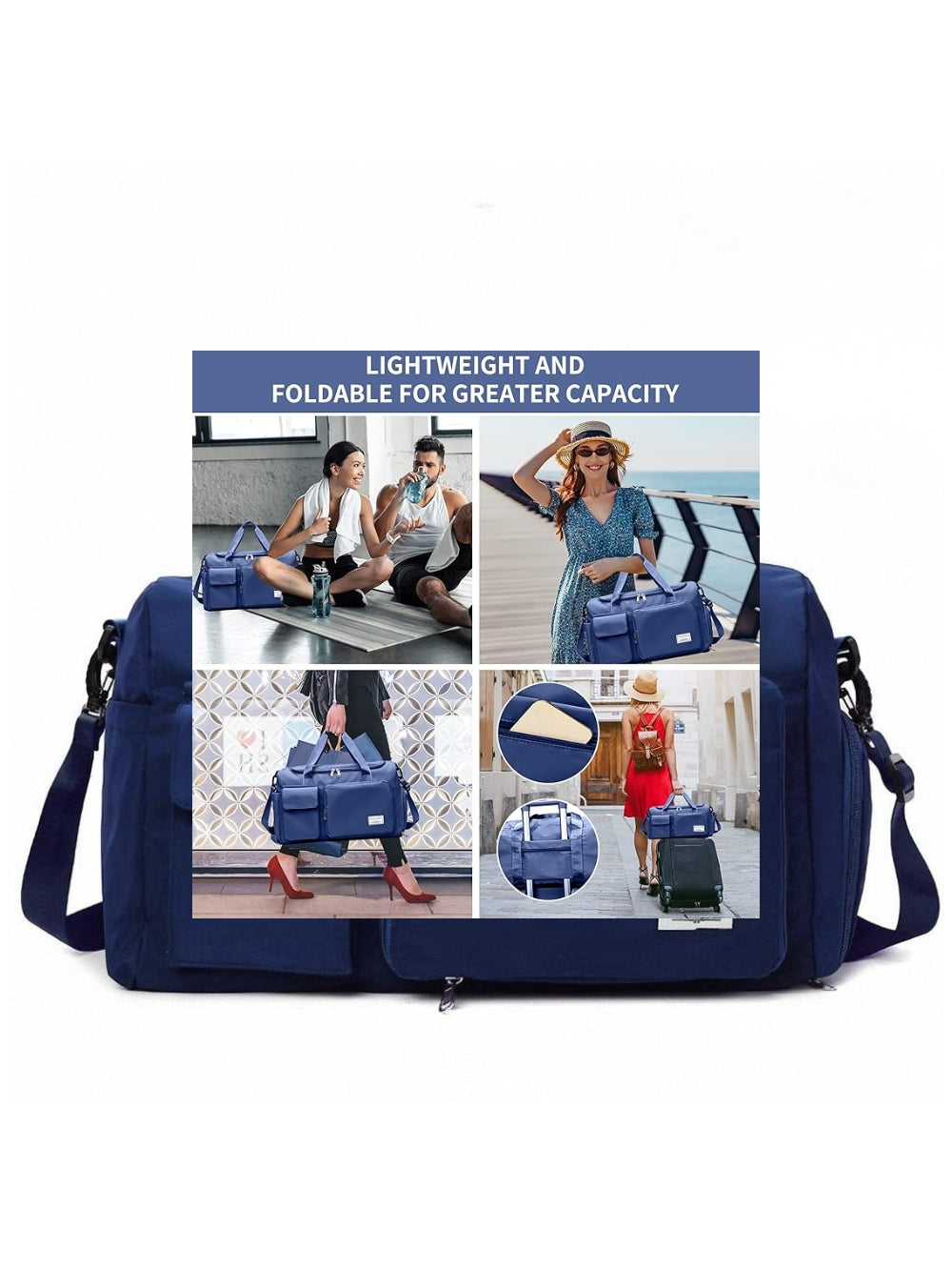 Fashionable Large-Capacity Travel & Gym Duffle Bag