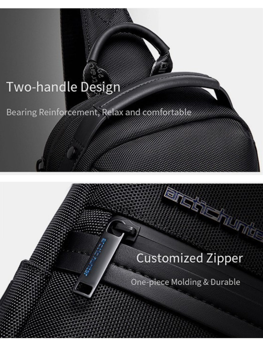 Anti-Theft Water-Resistant Crossbody Sling Bag