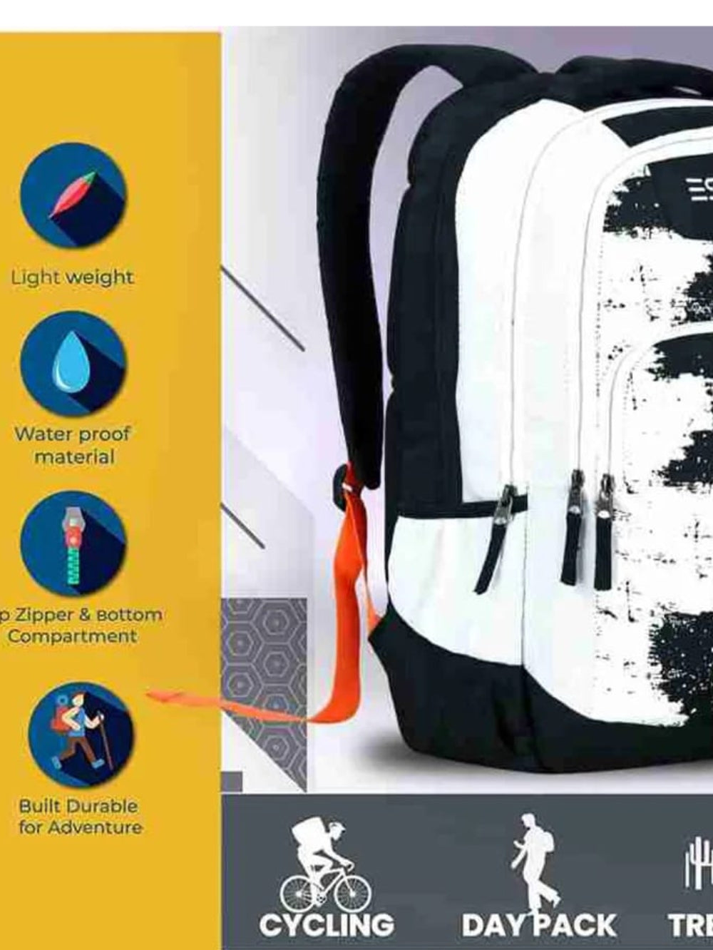 Ride Along Lightweight Nylon Travel & School Backpack