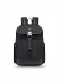 Arctic Hunter B00812 waterproof premium 15.6 inch laptop backpack in black front view