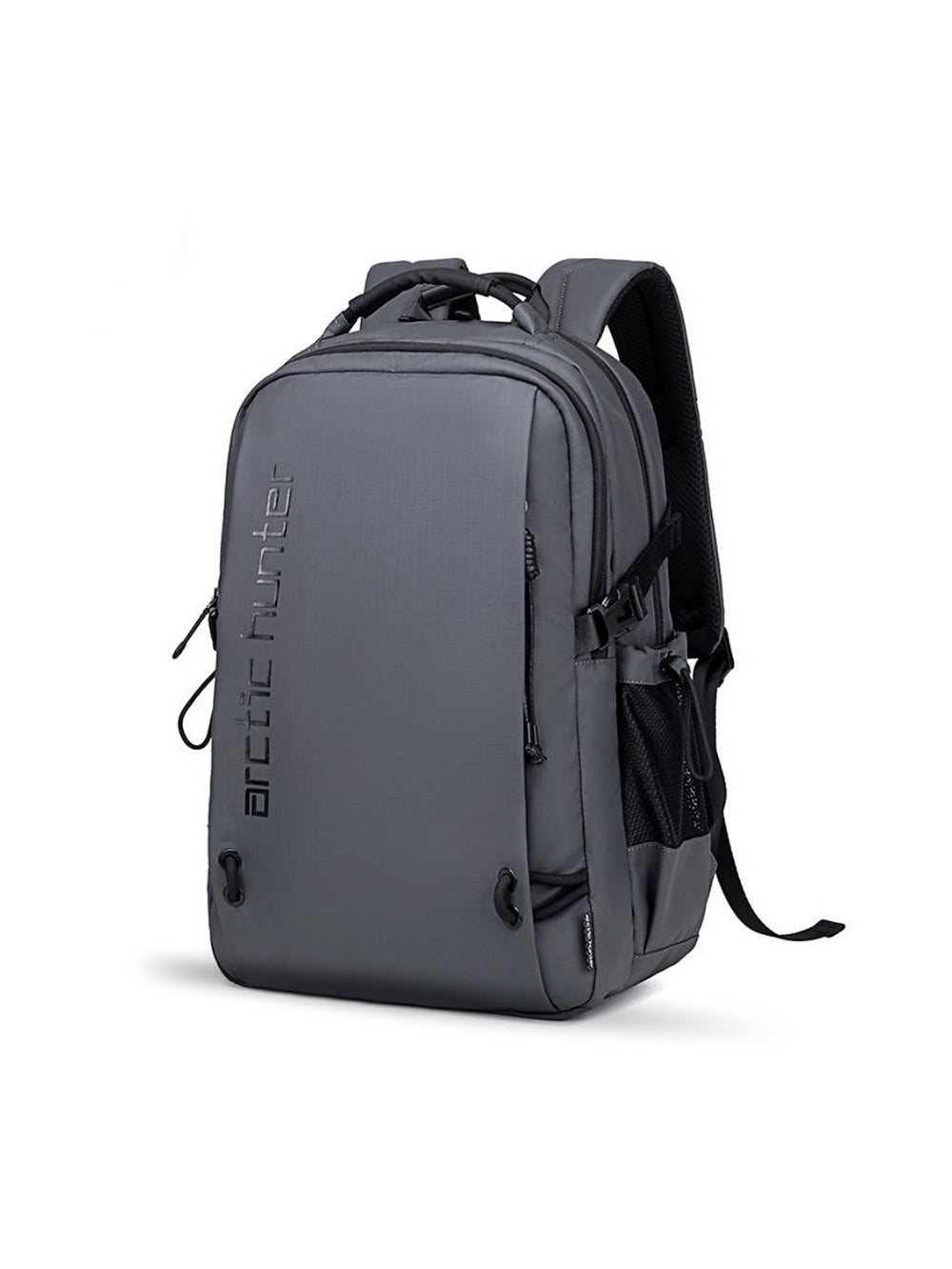 Arctic Hunter waterproof laptop backpack for men in grey front view