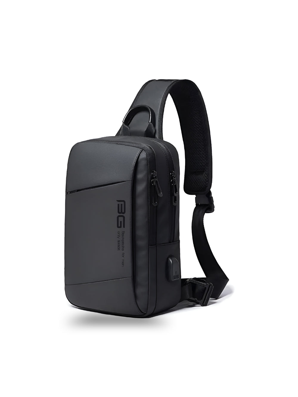Bange BG-22002 Water Resistant Crossbody Sling Bag with USB Charging Port