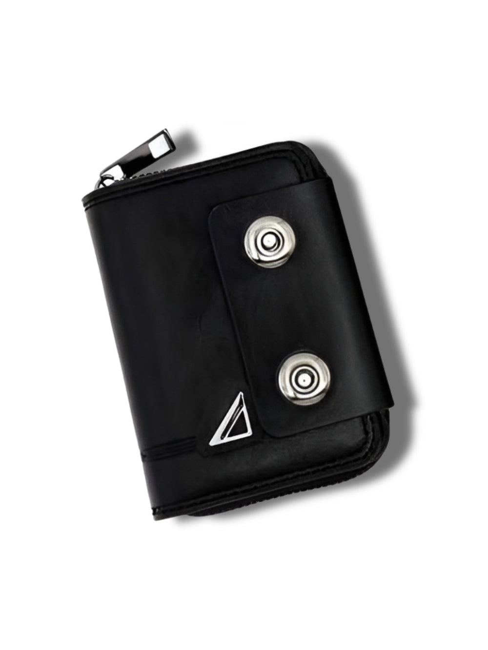 LAVIZAR leather card holder wallet available in tan black colors