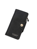 Multifunctional PU Leather Long Wallet & Portable Travel Clutch Bag