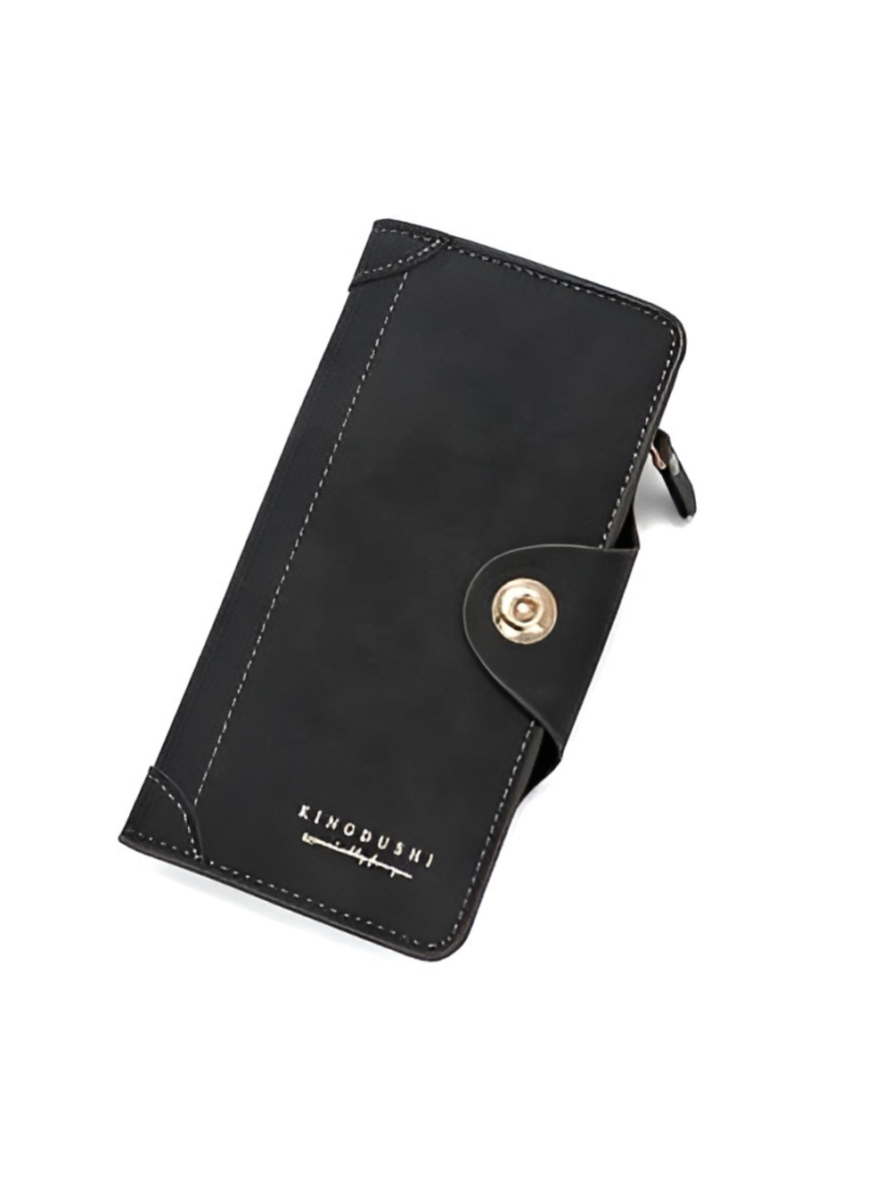 Multifunctional PU Leather Long Wallet & Portable Travel Clutch Bag