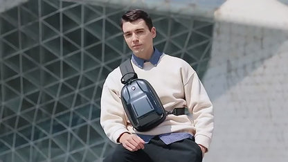 Hard Shell Waterproof Cross Body Sling Bag