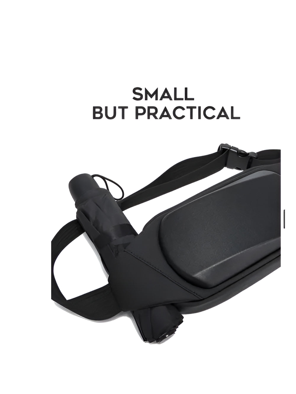 hard shell protective waist bag and chest sling for everyday carry