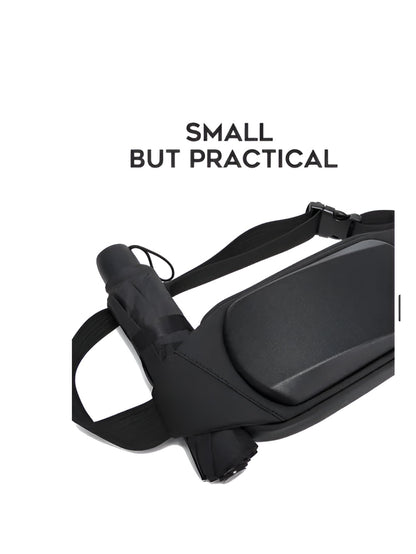 hard shell protective waist bag and chest sling for everyday carry